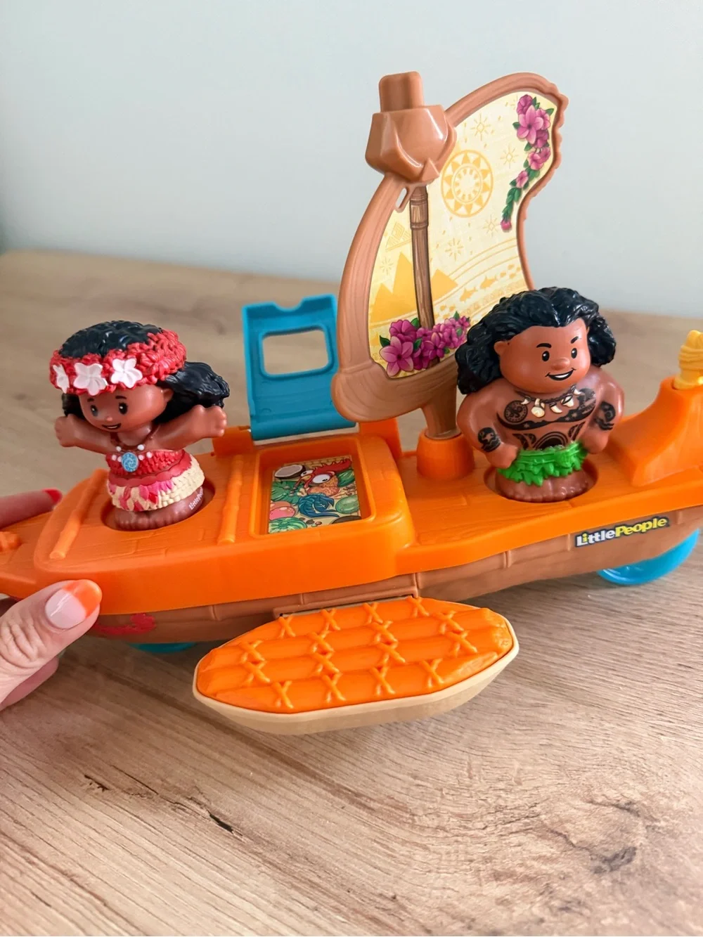 Moana Little People boat